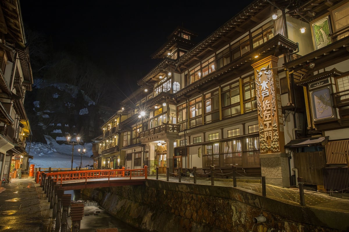 日本の伝統的な風景